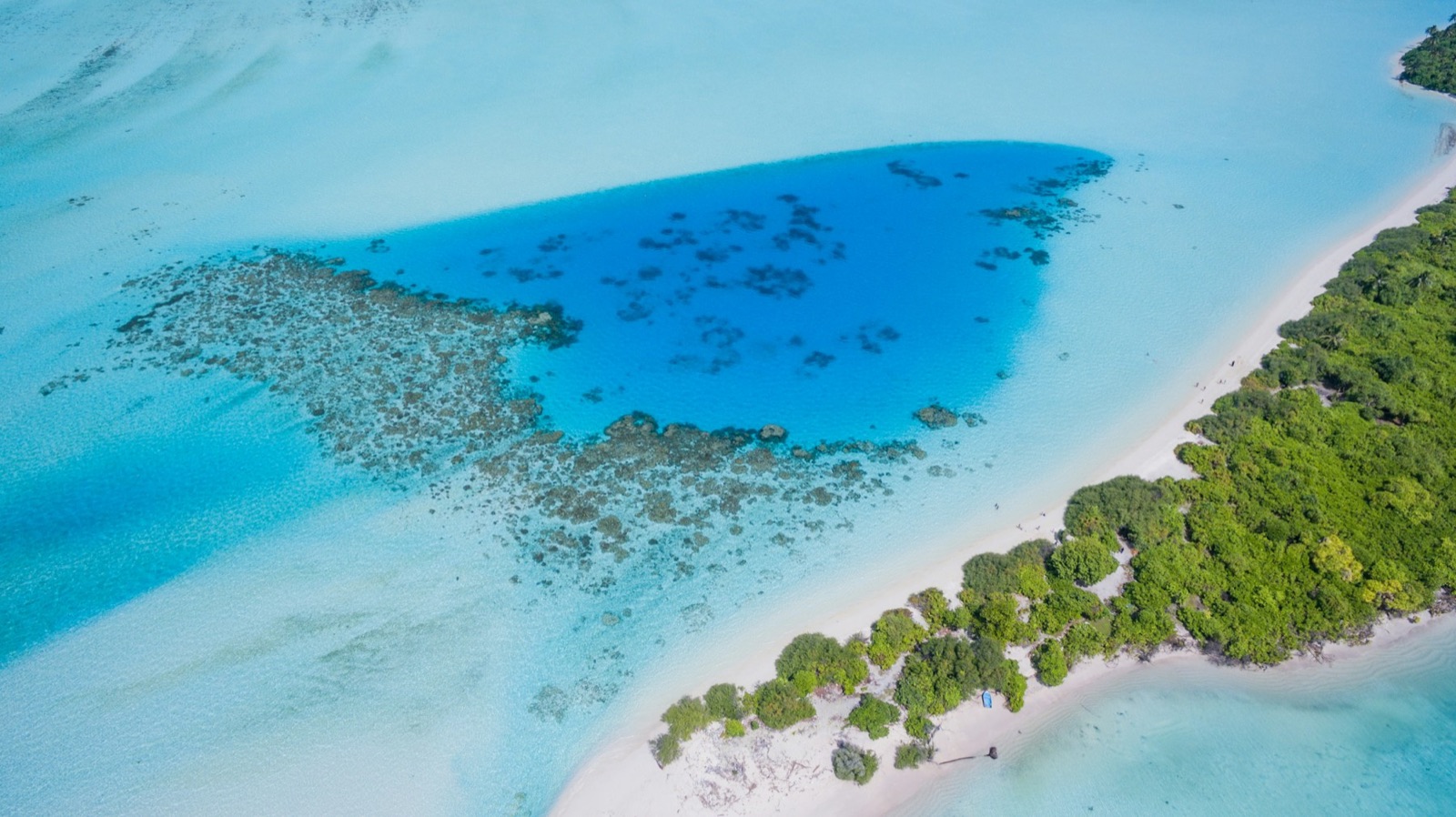 Developed island in the Maldives